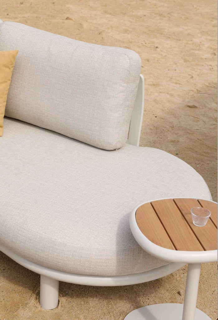 Modern aluminum and teak garden furniture - SANKA COZY