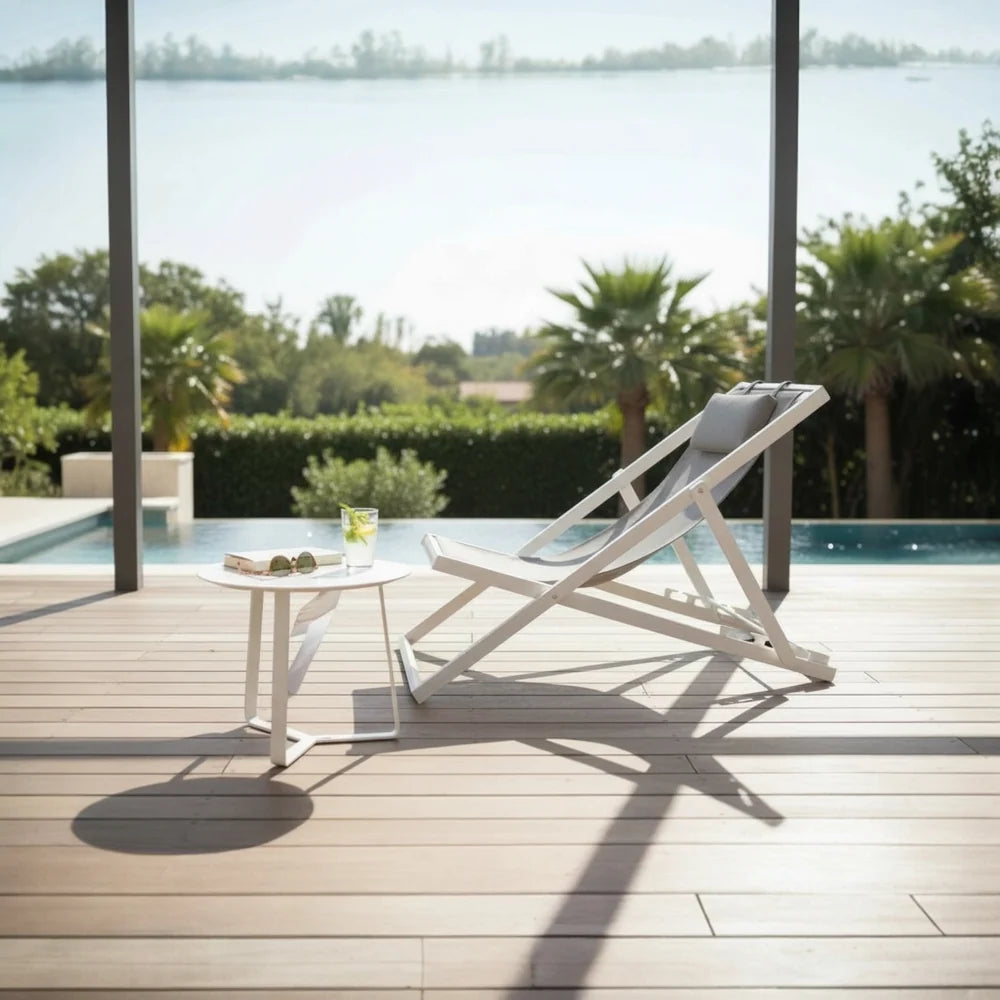 Chilean, Aluminum garden deck chair - KASSY