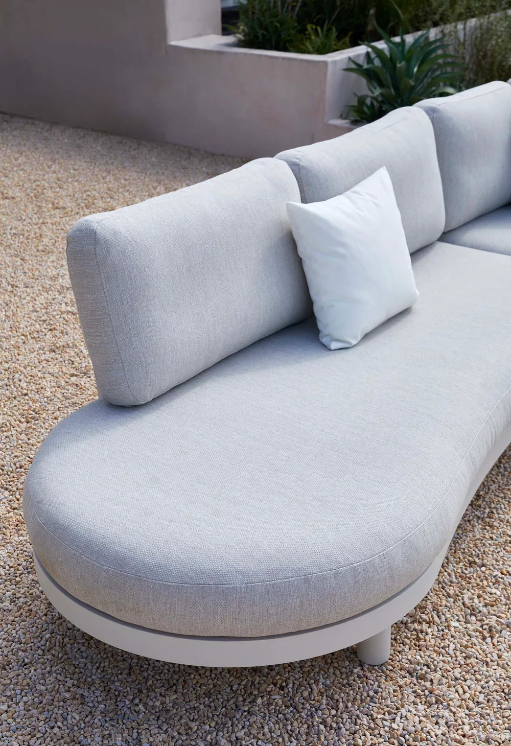 High-end aluminum corner garden furniture - ALBA