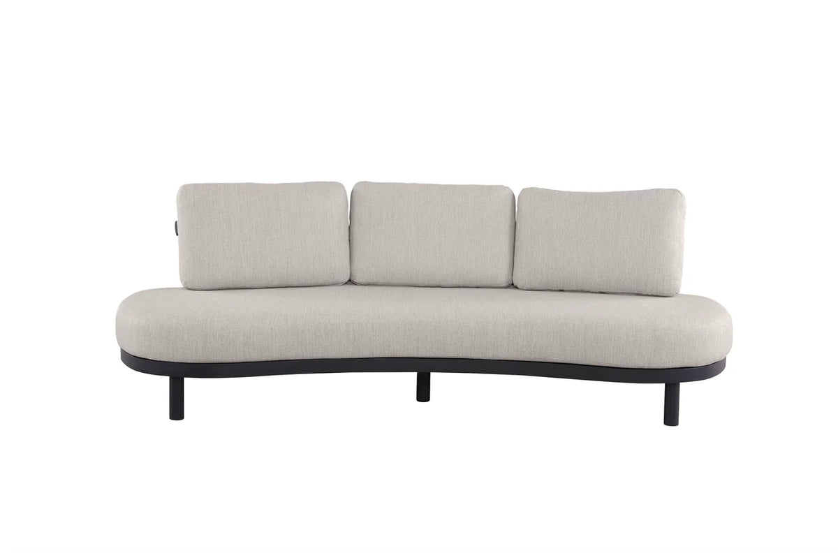 Aluminum design outdoor garden sofa - AMBER