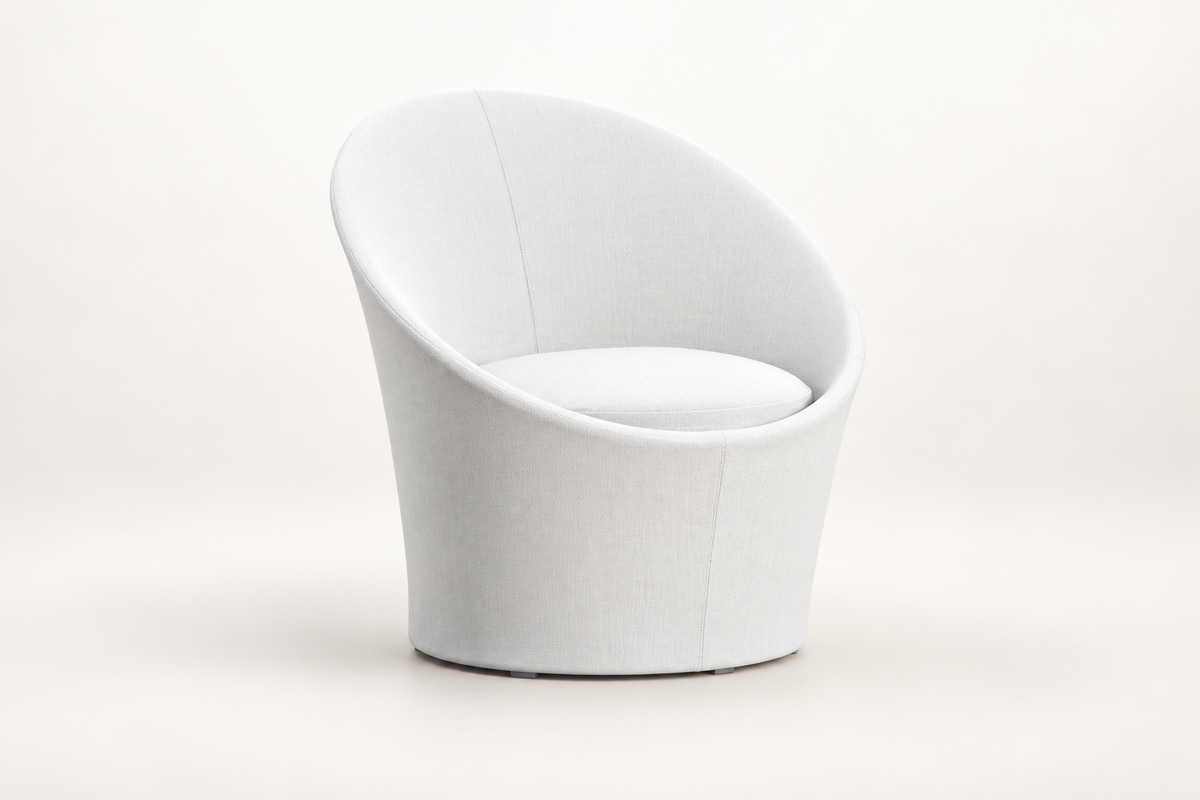 White garden furniture duo - LUNA