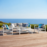 5-seater aluminum garden furniture - JELLY
