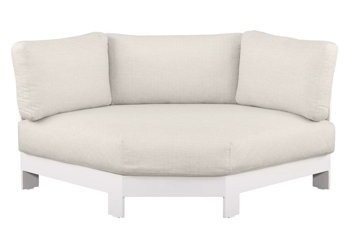 Large modern modular high-end aluminum garden furniture - IRIS