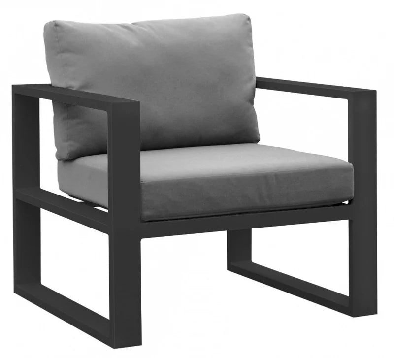 Aluminum garden furniture - JELLY NOIR