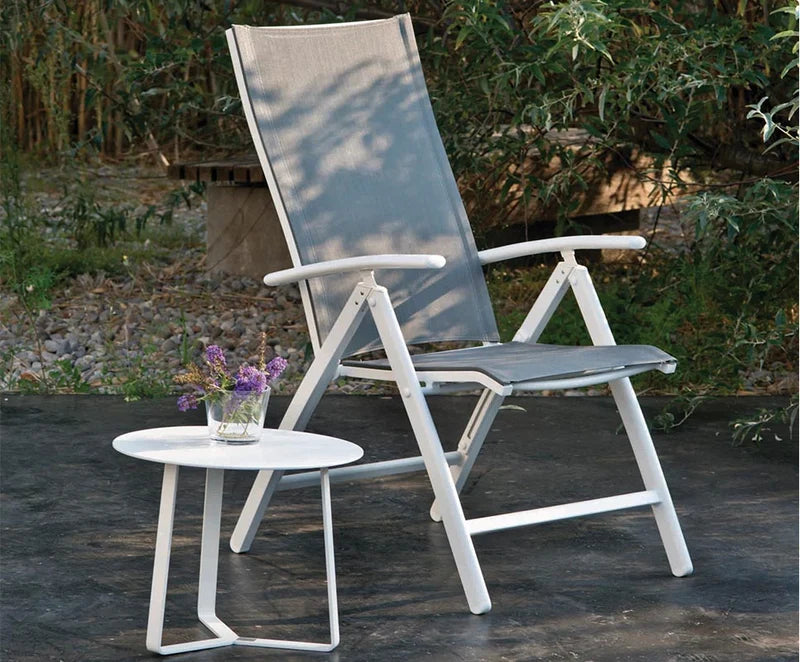 Aluminum garden armchair - PIKY