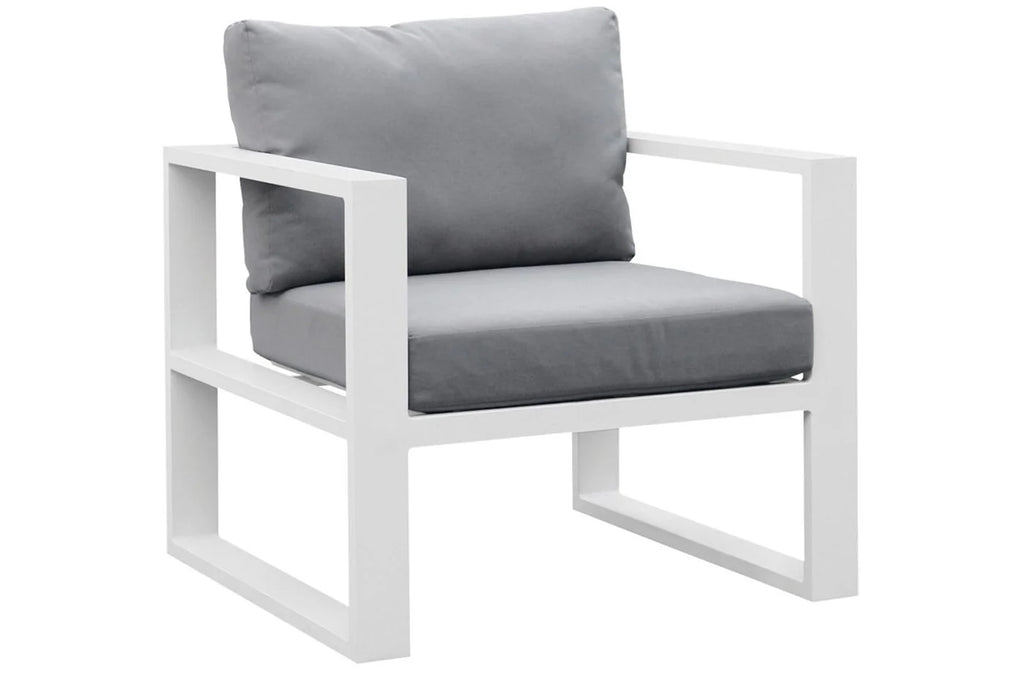 5-seater aluminum garden furniture - JELLY