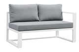 Aluminum corner garden furniture - BELLY MINI