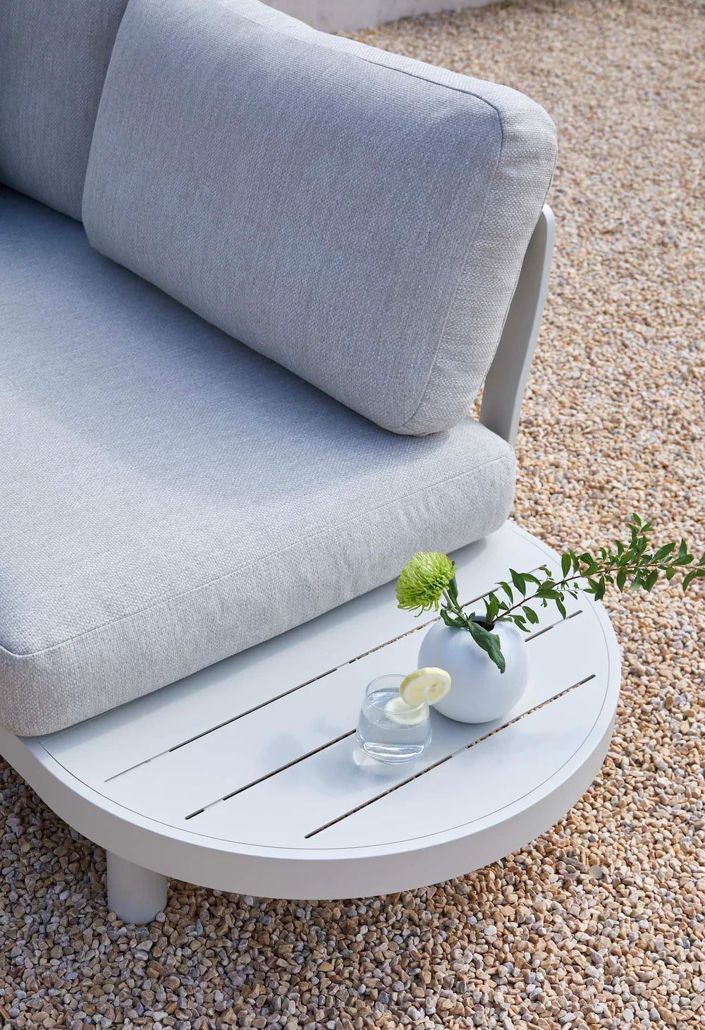 High-end aluminum corner garden furniture - ALBA
