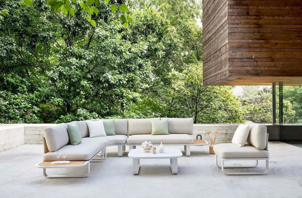 High-end aluminum corner garden furniture - EMY