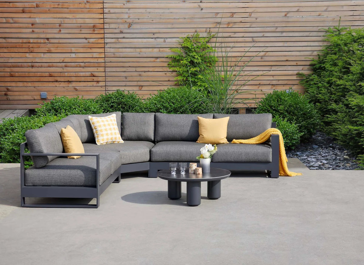 Modern high-end modular aluminum garden furniture - IRIS MINI