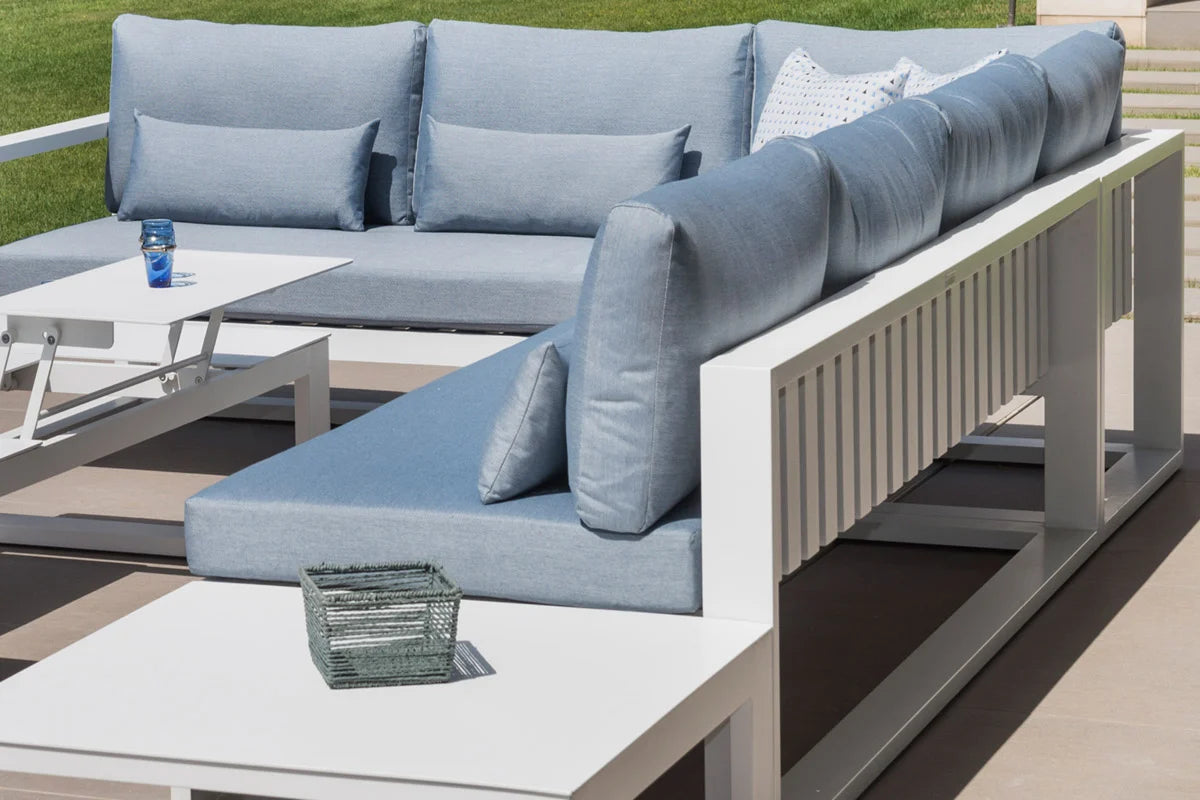 Luxury aluminum corner garden furniture - COMO