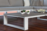 Aluminum corner garden furniture - BELLY MINI