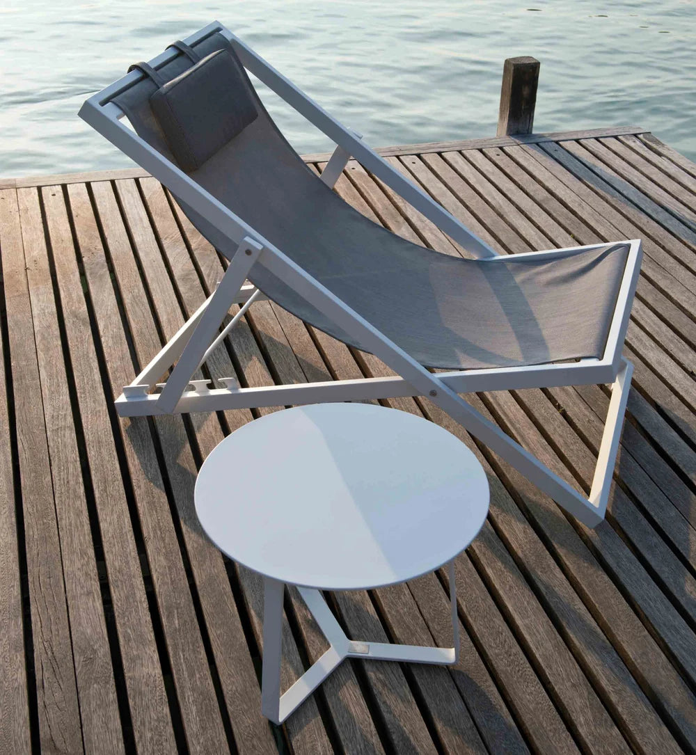 Chilean, Aluminum garden deck chair - KASSY