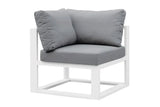 Aluminum corner garden furniture - BELLY MINI