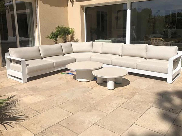High-end modular designer aluminum garden furniture - IRIS COZY